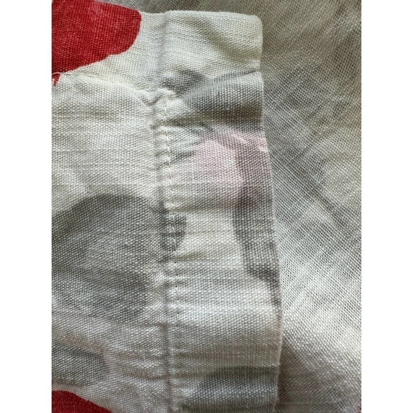 KATE Spade Garden Rose red and gray cloth napkins x2 - Picture 5 of 5